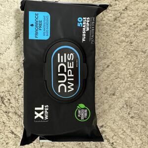 Dude Wipes XL Flushable Wipes - 50 Count